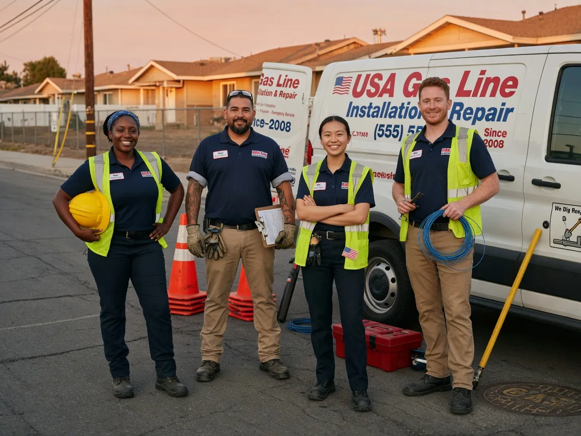 Gas Line Installation company in Williamsburg, VA
